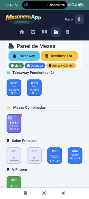 Mesonero App